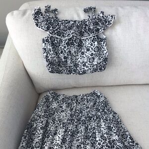 Haute Hippie Black and White Kids Matching Set